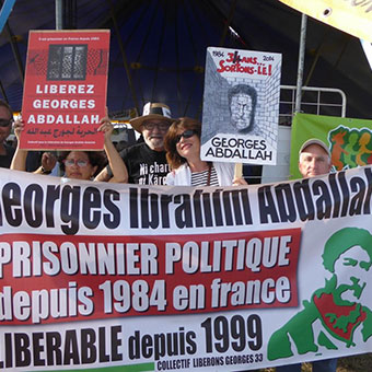 WE WANT GEORGES IBRAHIM ABDALLAH IN JAIL